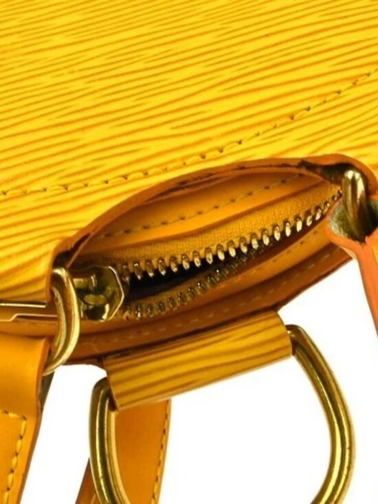 BUYIT03 Louis Vuitton Yellow Epi Mabillon Backpack